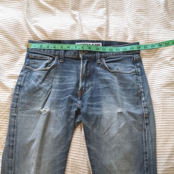 Express slim fit, distressed jeans - Picture 5 of 6
